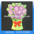 Excellent design ceramic flower humidifier with butterfly decoration for home